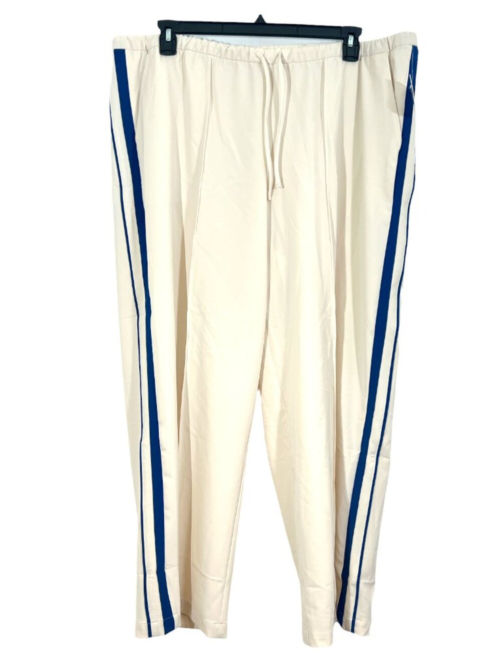 Athleta MVP Side Stripe Pant Ivory Size 1X New